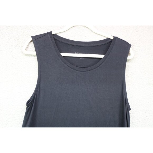 Soft Surroundings Sleeveless Black Tunic-Size Large - Picture 4 of 9